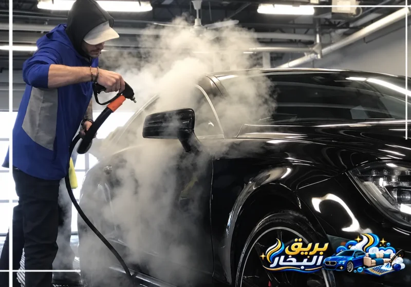 غسيل سيارات متنقل رخيص بصفوي 0548413762 شركة بريق البخار تطبيق تلميع سيارات بصفوى بالبخار لإزالة الأوساخ واستعادة لمعان السيارة باستخدام معدات تنظيف متطورة وآمنة